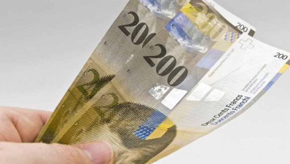 Švicarski frank | Avtor: Žurnal24 main