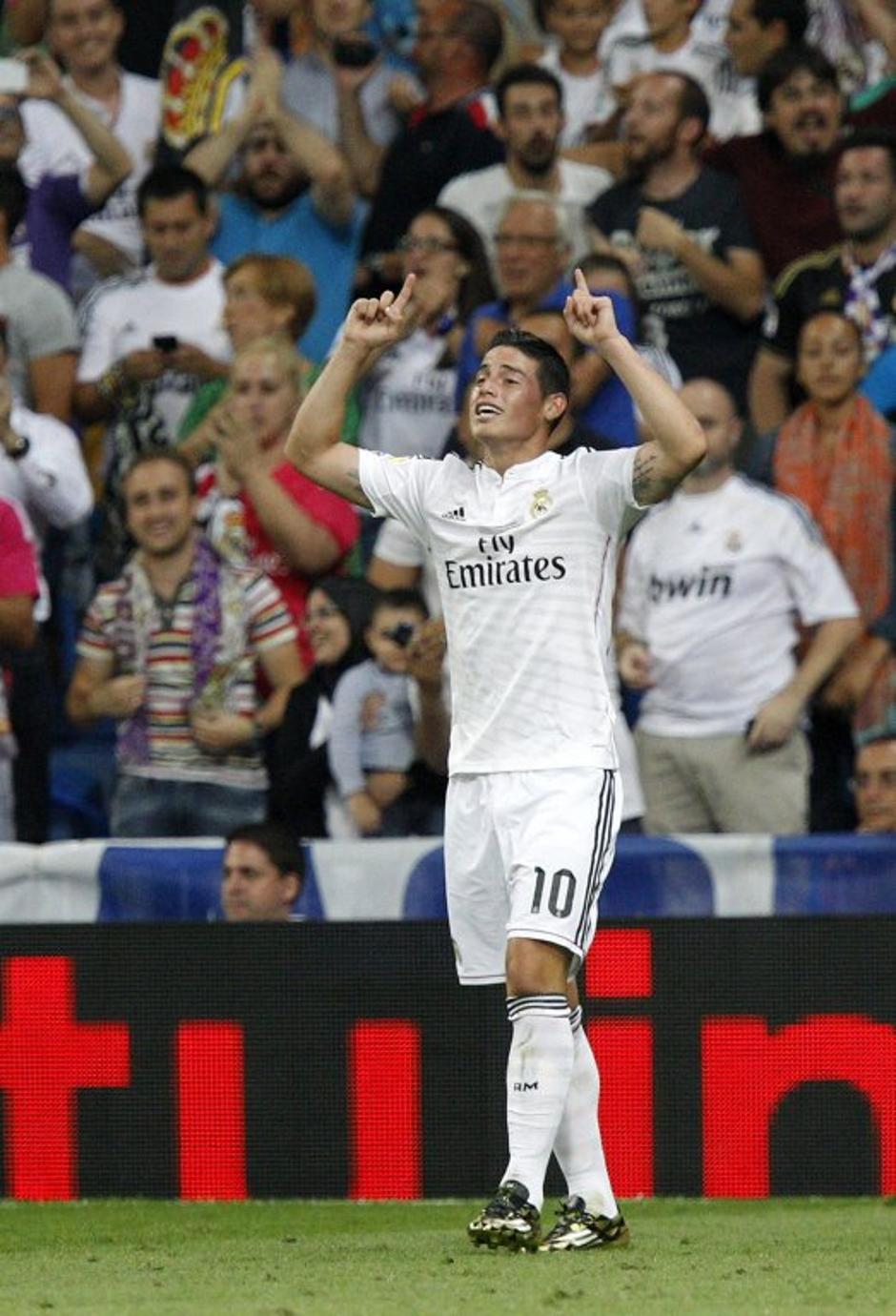 James Rodriguez Real Madrid Atletico Madrid španski superpokal Bernabeu | Avtor: EPA