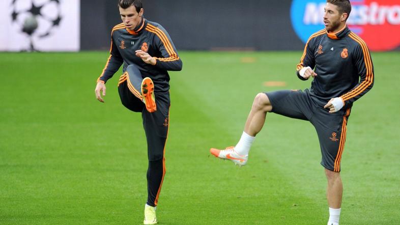 Sergio Ramos Gareth Bale Bayern Real Madrid Liga prvakov