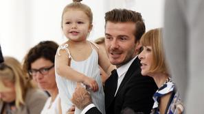 David in Harper Beckham