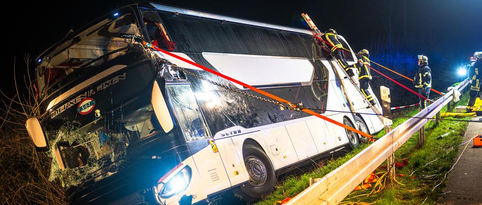 Nesreča avtobusa, Nemčija