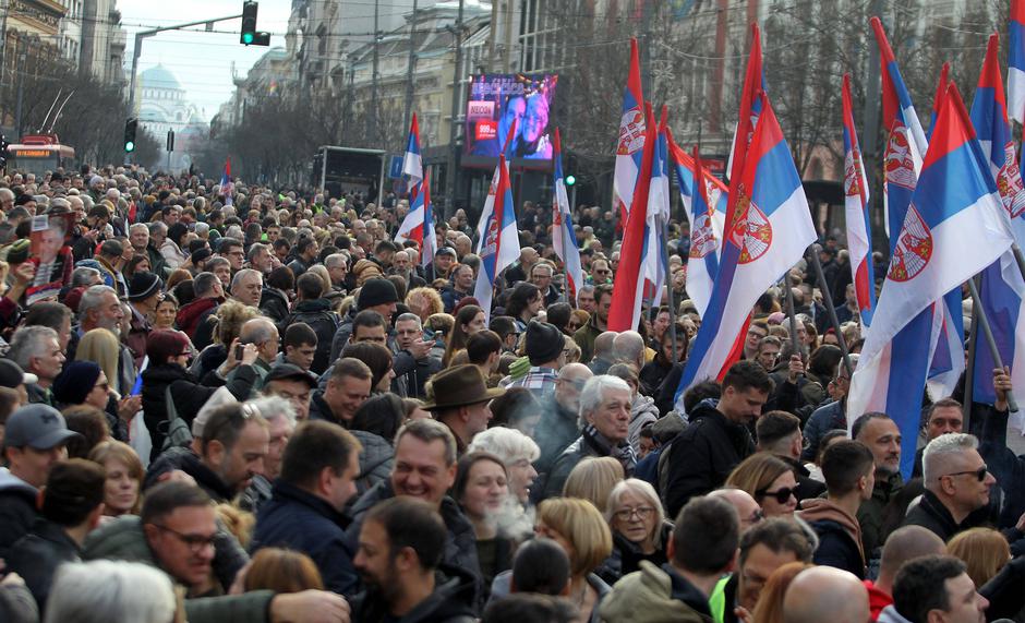Protesti v Beogradu | Avtor: 
