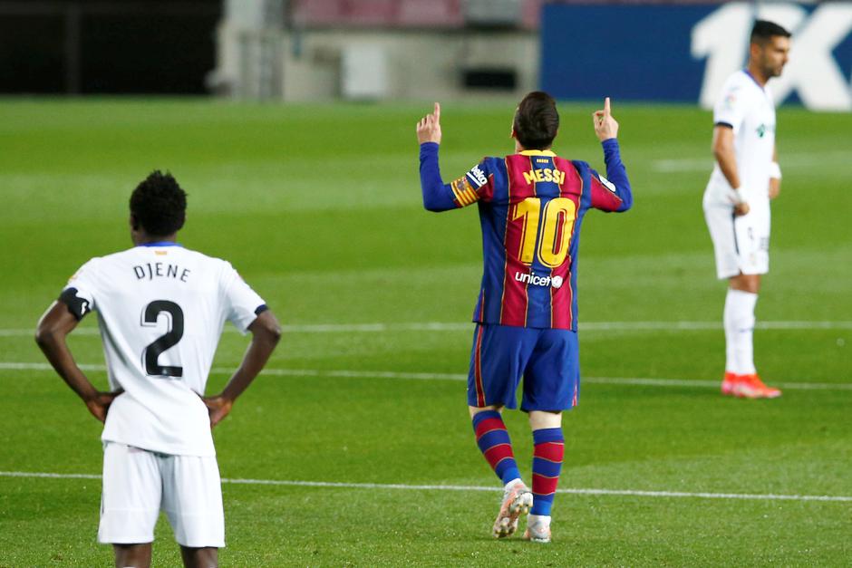 Leo Messi Barcelona Getafe | Avtor: Epa