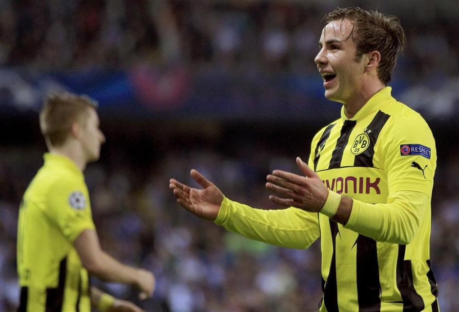 Götze Malaga Borussia Dortmund Liga prvakov četrtfinale | Avtor: EPA