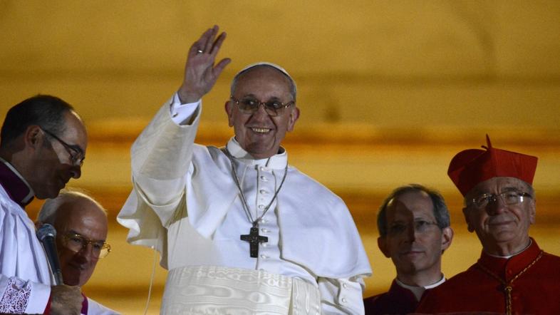 razno 13.03.13. papez, Newly elected Pope Francis, Cardinal Jorge Mario Bergogli