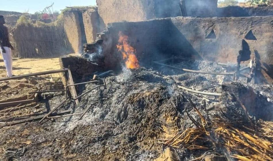 Mnogi otroci, ženske in starostniki so zgoreli