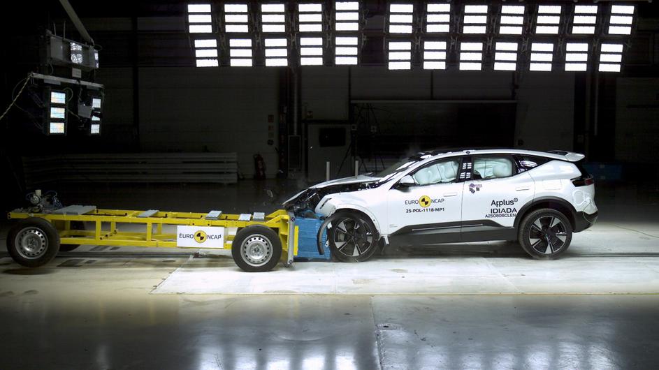 Euro NCAP 2025 varnostni test trk
