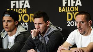 ronaldo ribery messi