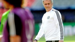 Mourinho Chelsea Bayern evropski superpokal Praga trening