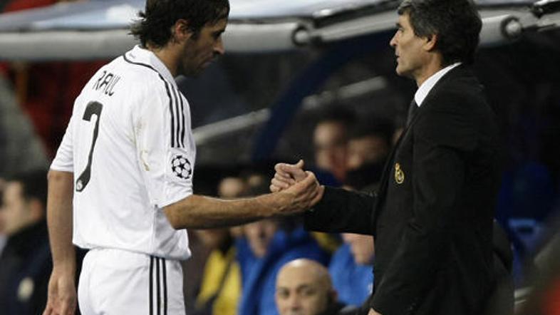 Raul in Juande Ramos sta svoje sodelovanje začela na najvišji ravni.