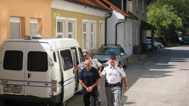 48-letni Milenko Samardžić iz Švice je bil na sodišču zelo zgovoren.