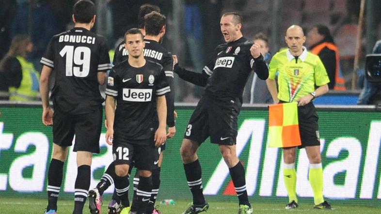 Chiellini Giovinco Bonucci Napoli Juventus Serie A Italija liga prvenstvo
