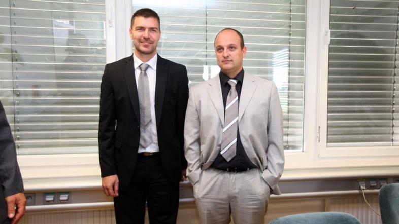 Tom Mastnak in Marko Gros 