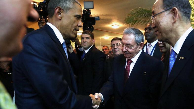 Barack Obama, Raul Castro