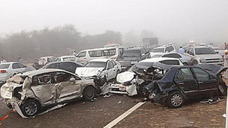 Takšen je bil pogled na največjo prometno nesrečo v državi, kjer je bilo smrtnih