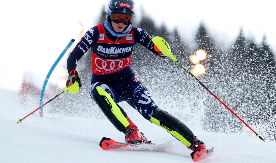 Shiffrinova po novi zmagi na pragu šestega velikega globusa