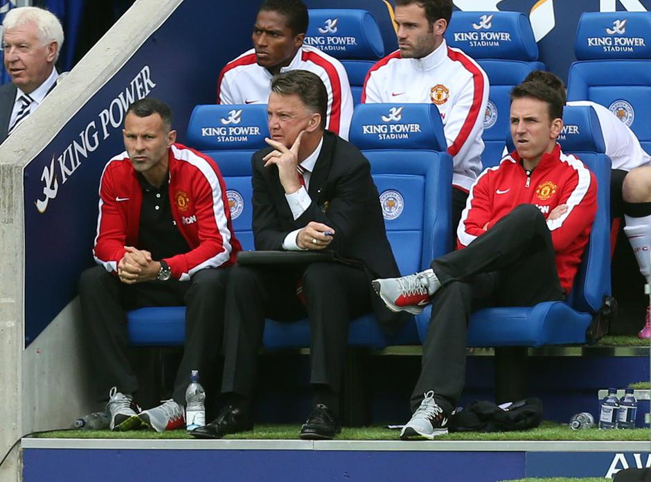 Giggs Van Gaal Leicester City Manchester United | Avtor: EPA