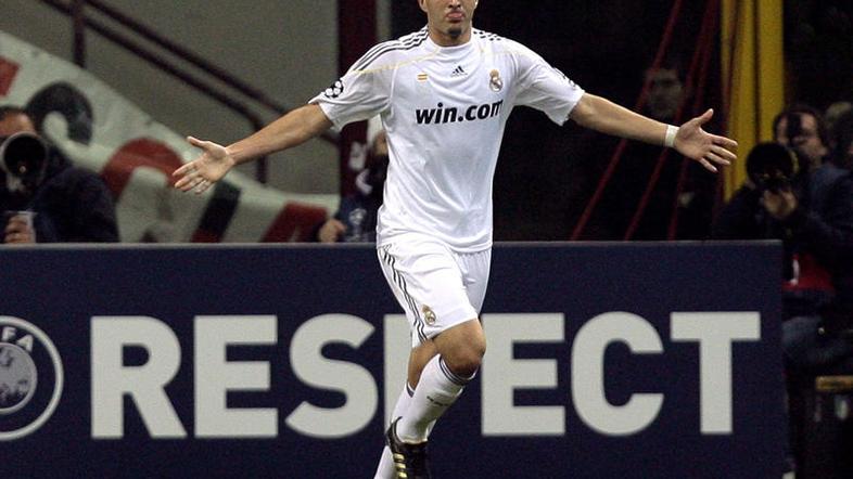 Karim Benzema je dobro zapisan pri Alexu Fergusonu. (Foto: Reuters)