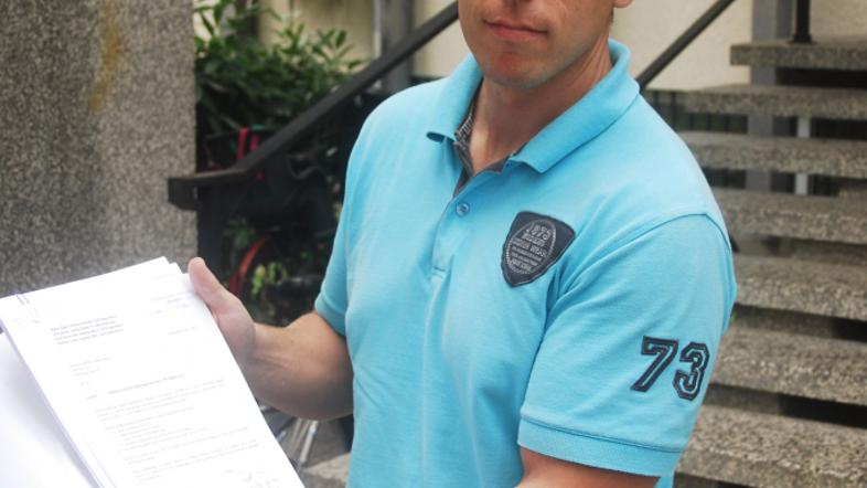 slovenija 24.09.13. sinidkalist Damjan Volf, Obalna sindikalna organizacija KS 9