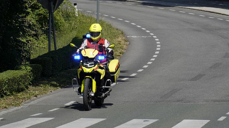 BMW reševalni motocikel ZD Bled