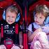 VN Avstralije Melbourne Park kvalifikacije formula 1 slušalke voziček otroka