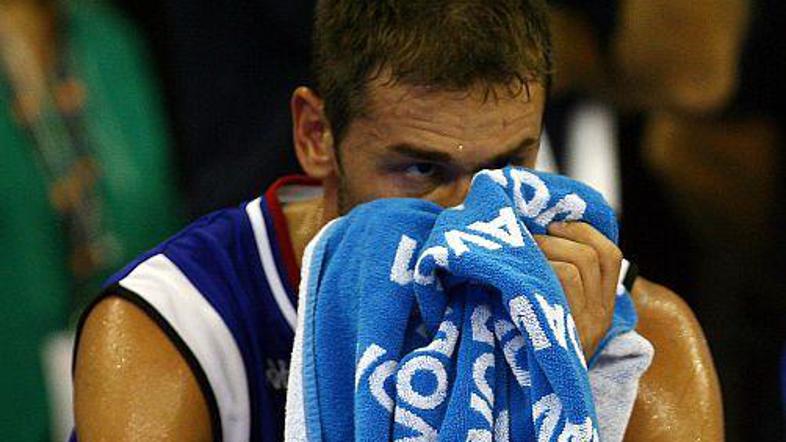 Srbski zvezdnik Milan Gurović si je lahko po porazu z Izraelom, ki jih je poslal