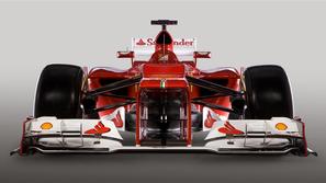 Ferrari F2012 novi dirkalnik bolid