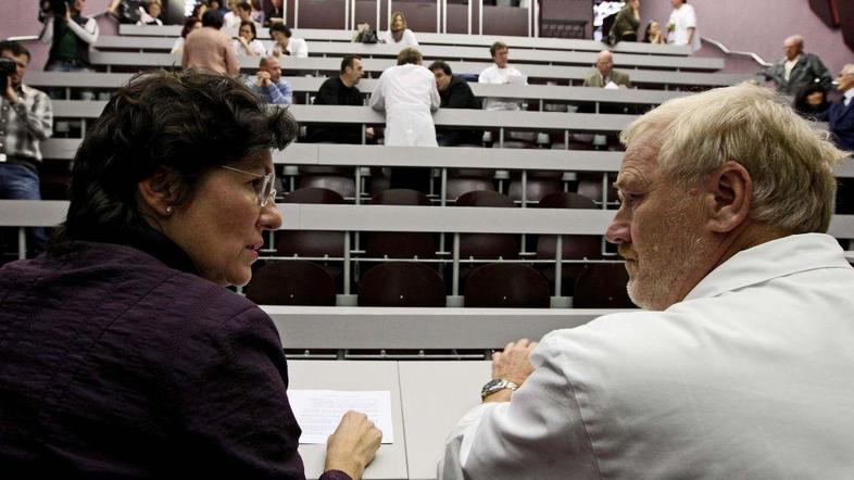 V ljubljanskem regijskem odboru pod vodstvom Stanka Vidmarja (desno) Živčec Kala