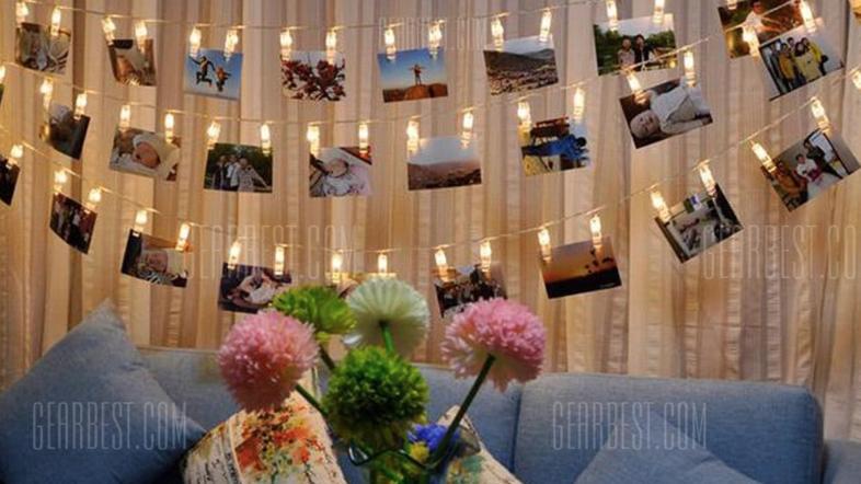 GearBest - svetlobna veriga za fotografije