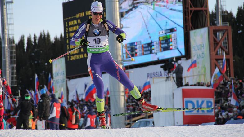 Gregorinova je sezono sklenila z 21. mestom v Holmenkollnu. (Foto: Slovenia Biat