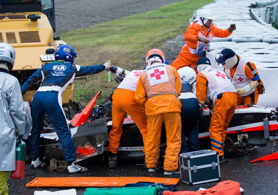 Jules Bianchi, nesreča, Suzuka | Avtor: EPA