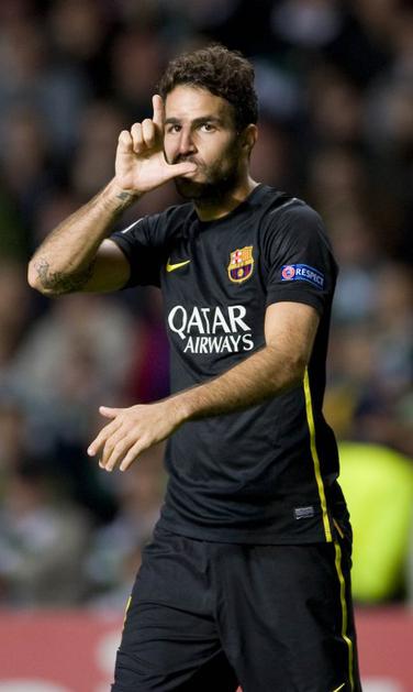 Fabregas Celtic Barcelona
