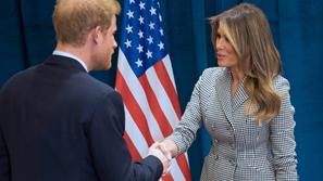 Melania Trump, princ Harry