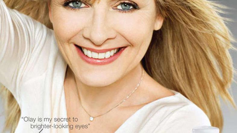 Twiggy v oglasu ... (Foto: Procter&Gamble)