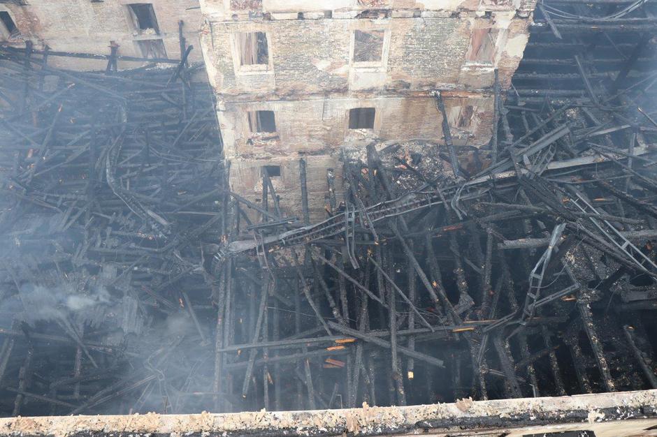 Majdičev mlin, Kranj, požar | Avtor: Arhiv Naš mlin, d. o. o.