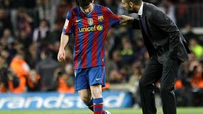 Leo Messi in Pep Guardiola sta najbolj zaslužna za neverjetno formo Barcelone. (