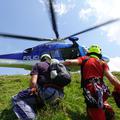 gorrski reševalci policijski helikopter reševanje