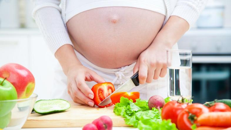 nosečnost, hrana