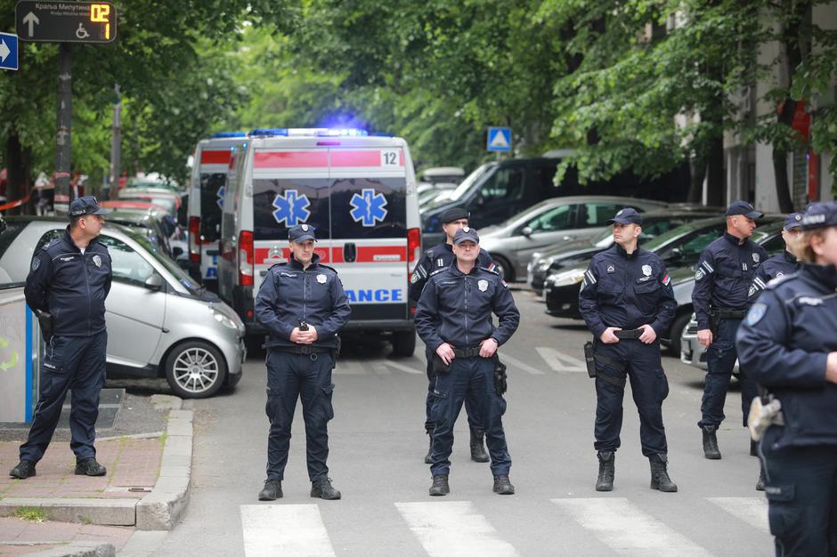 Strelski pohod na osnovni šoli v Beogradu | Avtor: Profimedia