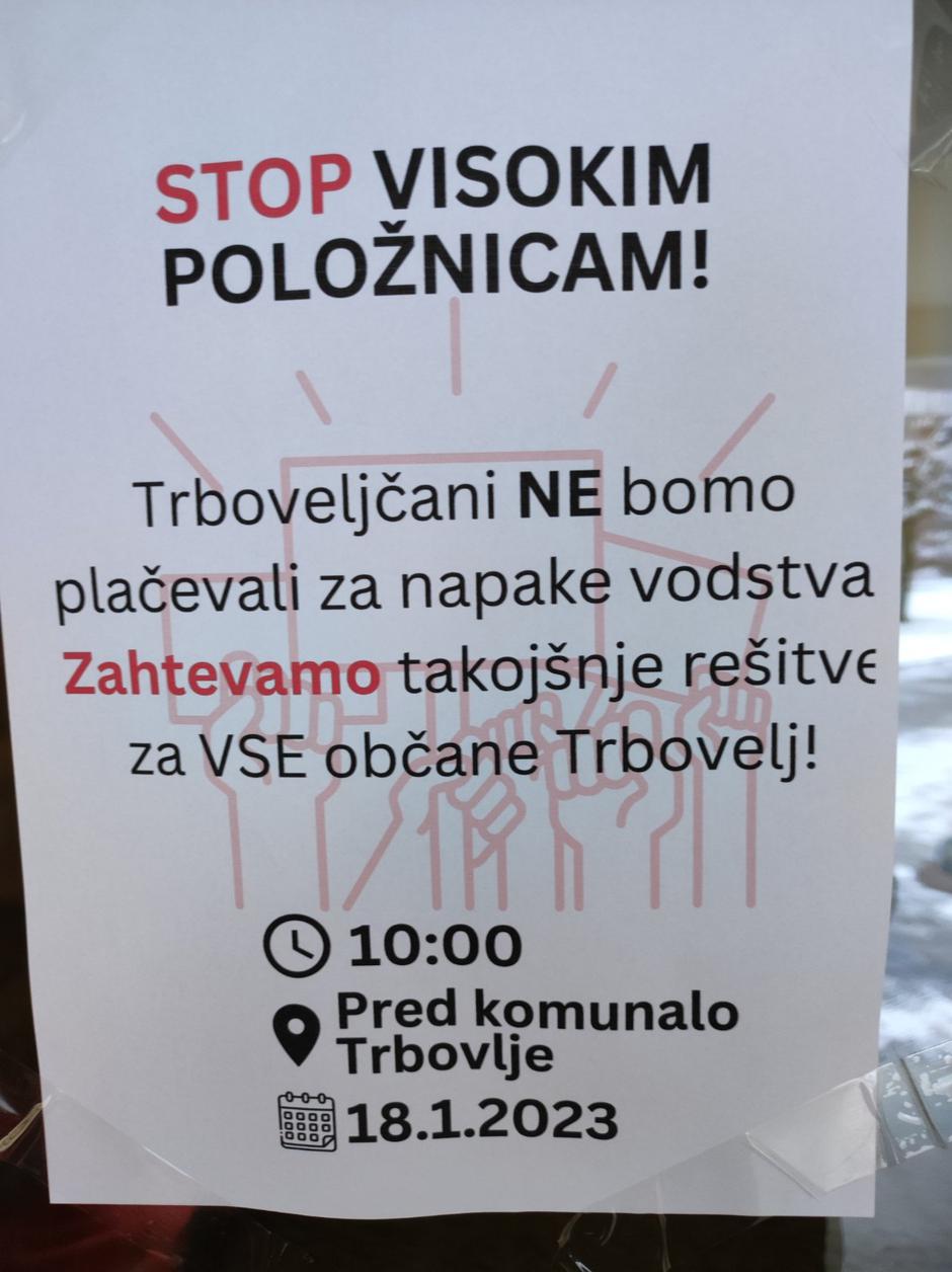 protest komunala Trbovlje plakat | Avtor: DaB