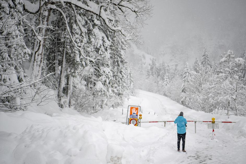Sneg, Avstrija