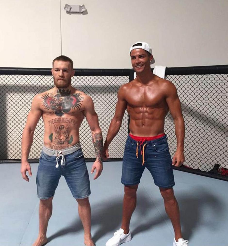 conor mcgregor cristiano ronaldo | Avtor: Profimedias