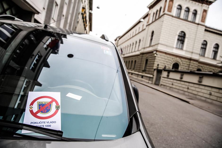 stavka policistov | Avtor: Saša Despot