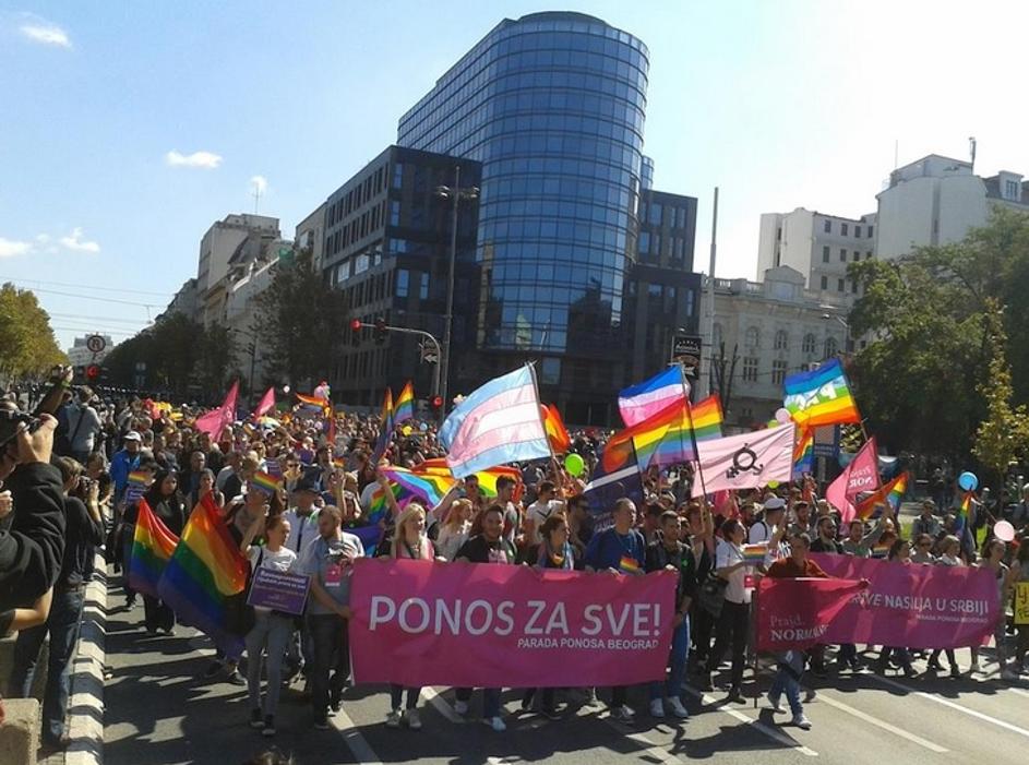 Parada ponosa Beograd 2014