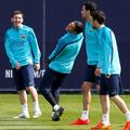 Messi Pinto Fabregas Busquets Barcelona Celta Vigo Liga BBVA Španija prvenstvo