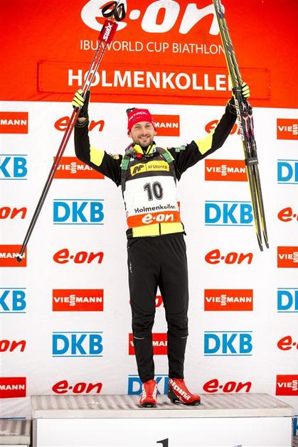 Fak Oslo biatlon sprint svetovni pokal zmaga stopničke