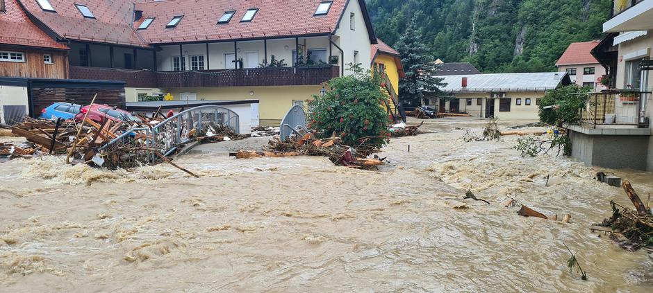 Črna na Koroškem poplave | Avtor: Facebook