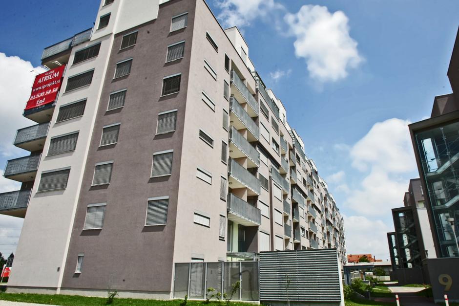 slovenija 05.08.2011 Atrium, novogradnja, nepremicnine, Ljubljana; foto:Sasa Des | Avtor: Saša Despot