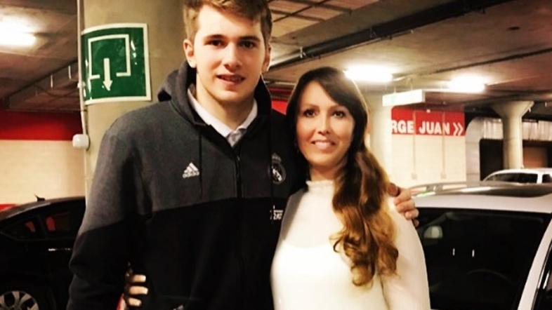 Luka Dončić, Mirjam Poterbin