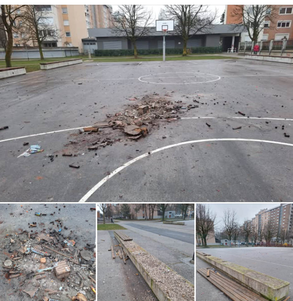 kranj vandalizem | Avtor: Jožica Krevh/Facebook